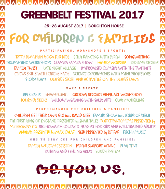 Children’s & family lineup for GB17