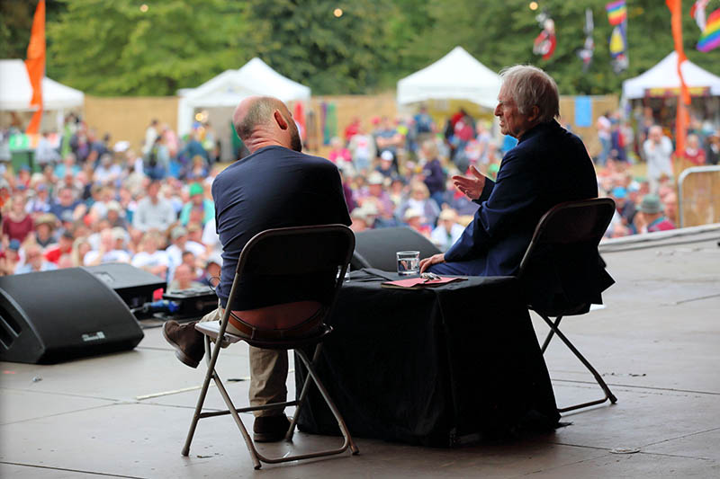 Richard Dawkins at Greenbelt 2022