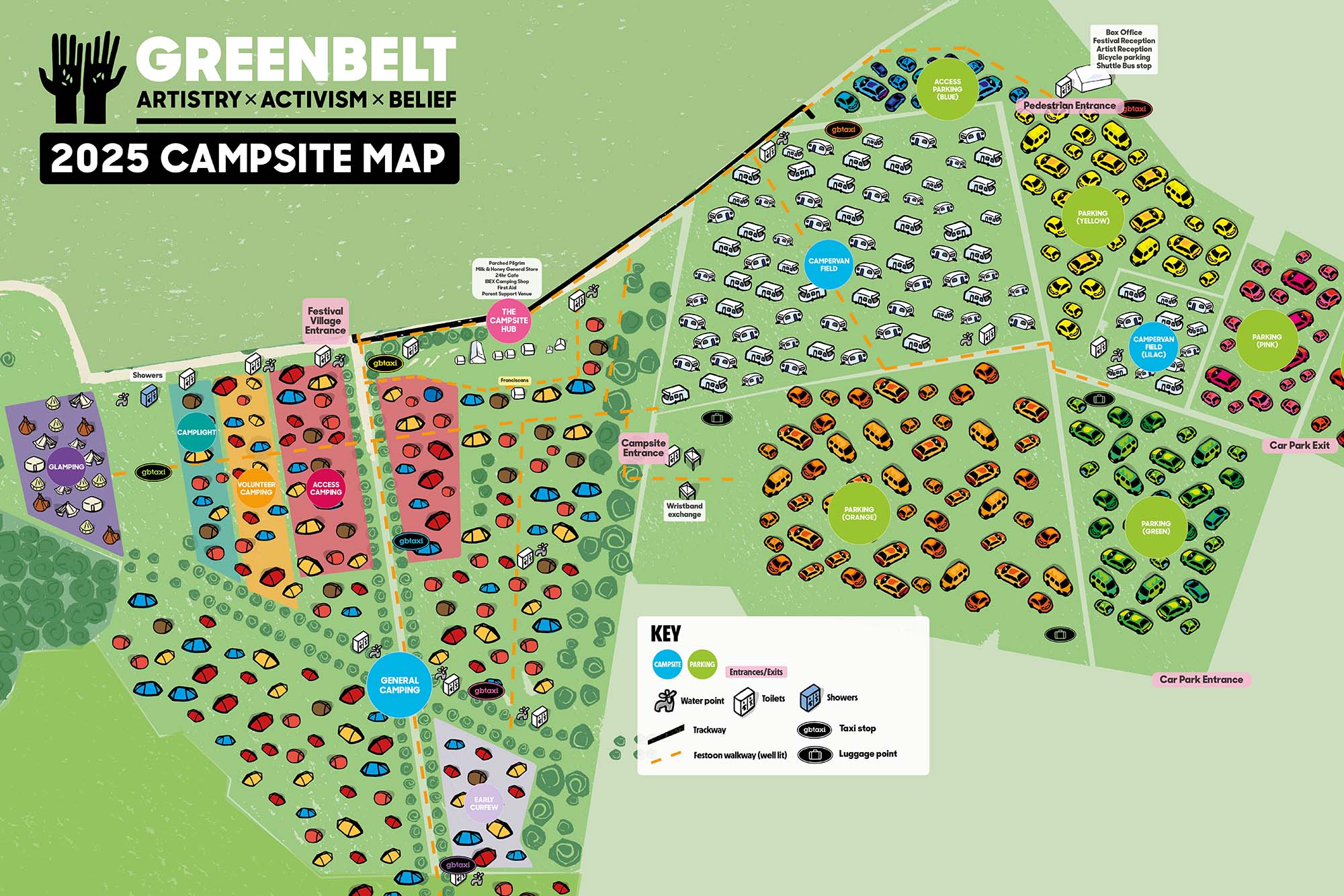 Campsite Map